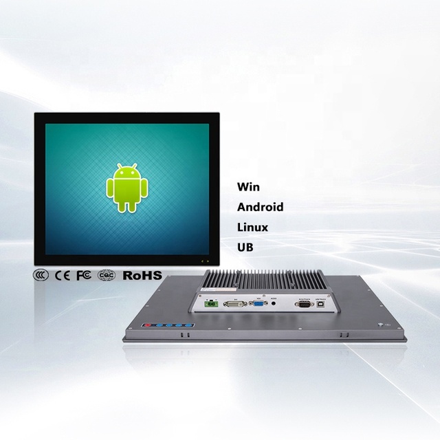 Open Frame IP65 Industrial Monitor Embedded 12/13.3/15/19 Inch Capacitive Industrial Lcd Tft Touch Screen Monitors for Kiosk Atm