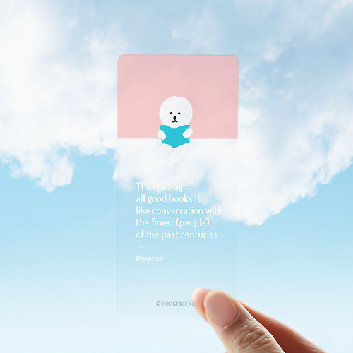 Pet Закладка для книги кошек и собак маленькие свежие ПВХ прозрачный разделение страница Студенческая Канцелярия 4 вида стилей ПВХ bookmark695