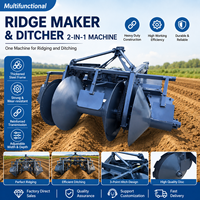 Formador de Surcos y Caminos Agrícolas para la Producción de Cultivos de Alto Valor con Integración de Cinta de Riego