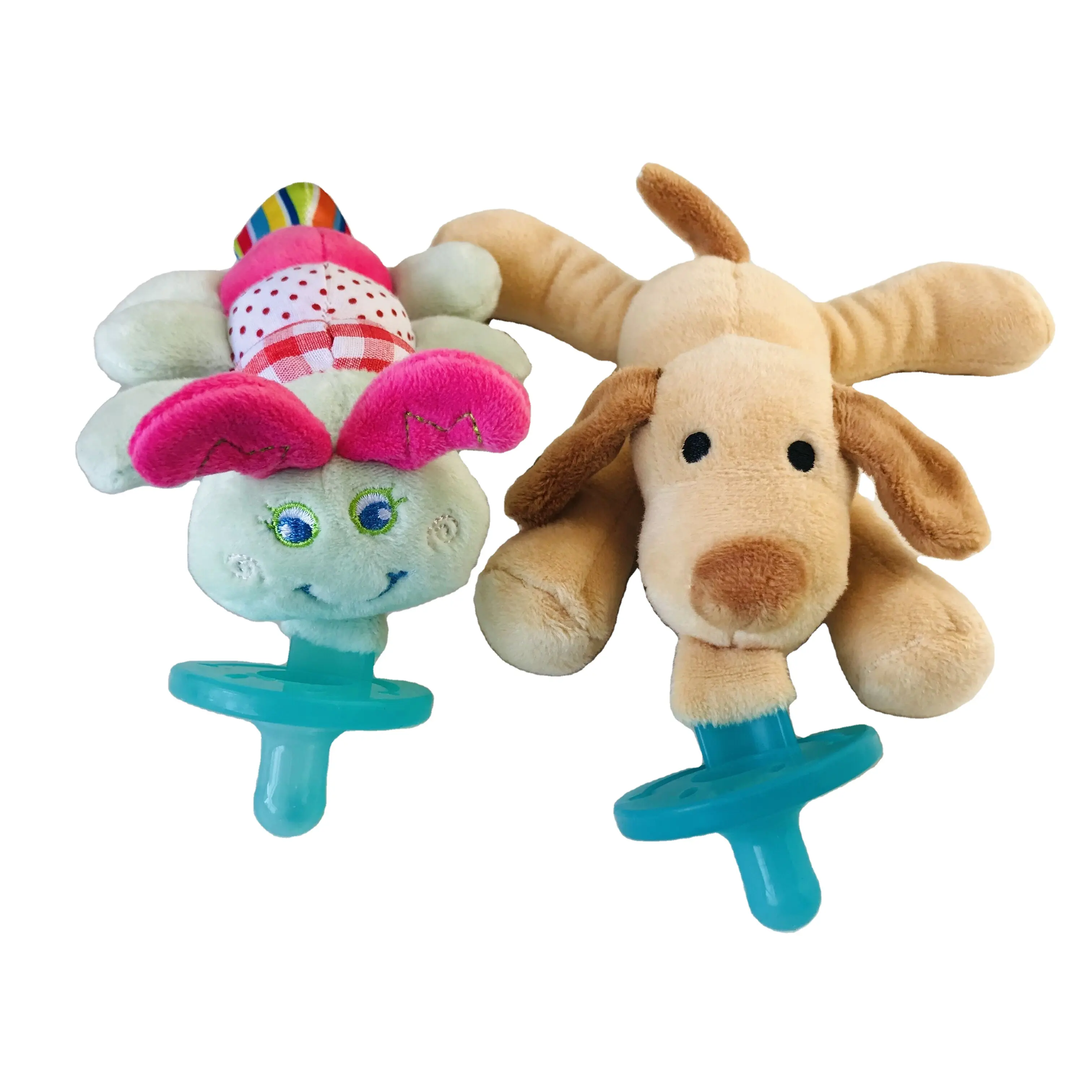 Mẫu Miễn Phí Vui Nhồi Plush Hươu Cao Cổ Động Vật Bé Pacifier Chủ Đồ Chơi Với Clip Có Thể Tháo Rời Elephant Monkey Lion Pacifier Đồ Chơi