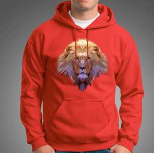 Sweat à capuche pull sweat brodé unisexe lourd polaire goutte épaule sweat à capuche poche sweat - Product Image 1