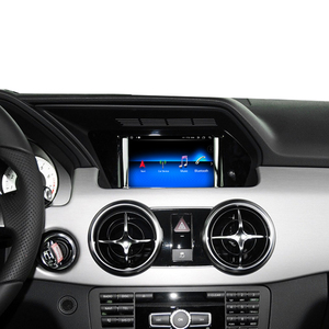 7 pulgadas coche Radio Carplay pantalla Multimedia Auto GPS BT WIFI <span class=keywords><strong>SIM</strong></span> para Mercedes GLK X204 2009-2015 - Product Image 1