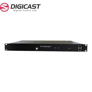 Live Broadcast Equipment IP ASI To Digital RF Modulator DVB T ISDBT ATSC Modulator