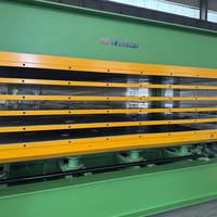 Presse à chaud pour le travail du bois 200t, machine à presser à chaud pour placages de bois multicouches, panneaux intérieurs d'avions et panneaux de mica