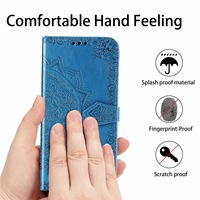 Vente en gros en Chine étui de téléphone antichoc Offre Spéciale d'usine pour Tecno Camon 20 Pro 5G étui de téléphone en cuir gaufré fleur Mandala