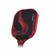 Raquette de pickleball d'entraînement GEN5 complète en fibre de carbone T800 avec noyau alvéolé de 16 mm, finition mate, durable, prix usine, vente chaude
