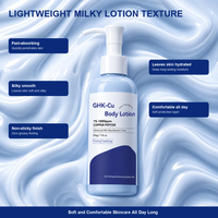 Lotion Corporelle Anti-âge au Peptide de Cuivre Bleu 1% (10000ppm) 200g – Hydratante et Raffermissante – Prix de Gros Usine