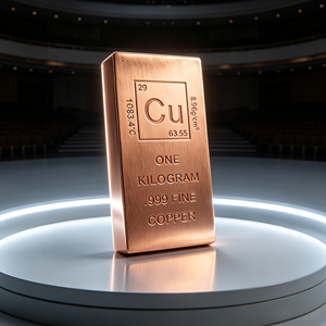 Lingote de cobre de 1 kg, 999 de pureza, elemento científico para colección de aficionados - Product Image 2