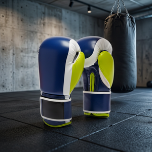 Gants de boxe personnalisés à lacets, en cuir véritable, pour entraînement professionnel et sparring, équipement de boxe - Product Image 3