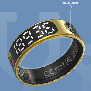 แหวนอัจฉริยะ NFC ปรับได้หลายฟังก์ชันระบบระบบ NFC อัจฉริยะสีเงินสีทองผลิตจากโรงงานขายส่ง - Product Image 4