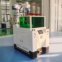Mesin Pembersih Laser Serat Robot Enam-Axis Kelas Industri Cerdas Berpendingin Udara untuk Logam Kayu Batu Baru