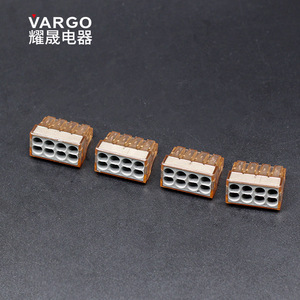 ปลั๊กอินแบบใส ขั้วต่อแบบเร็ว 8 พิน 2.5 ตร.มม. สำหรับสายไฟอาคารแบบเทอร์มินัลบล็อก Ys 608 - Product Image 3