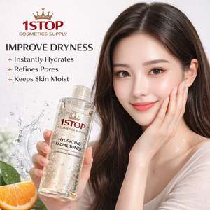 Tonique à l'acide hyaluronique au riz <span class=keywords><strong>noir</strong></span> 5. Hydratant pour le <span class=keywords><strong>visage</strong></span> en flacon de 300 ml, tonique facial pour tous types de peaux, cosmétiques, fabrication OEM/ODM - Product Image 2