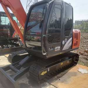 Excavatrice sur chenilles diesel HITACHI ZX60 d'occasion originale haute performance en excellente condition de travail Prix bas en vente - Product Image 3