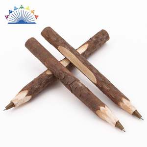 Bolígrafo de Madera de Pino Ecológico, Original, Hecho a Mano, Bolígrafo de Punta Redonda de Pino DIY - Product Image 4