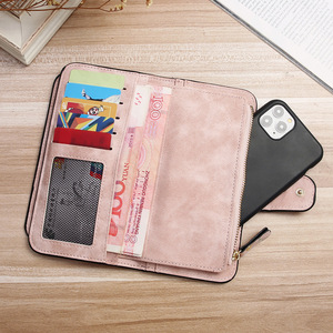 Cartera de Mano de Gran Capacidad para Dama al Por Mayor Estilo Coreano de Moda con Botón, Monedero con Cremallera para Señora, Cartera para Mujer Forever - Product Image 5