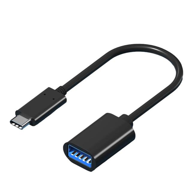OTG High-Speed Type C to USB Female Adapter for Mobile Phones with USB C Hub Power Supply CE FCC Rohs Certified 2-Year Warranty