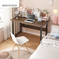 Bureau d'ordinateur en métal moderne Table d'étude multi-usage pour l'école, le bureau et la chambre d'étudiants Enseignants pour les appartements
