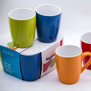 Mug à thé et à café en porcelaine de Noël personnalisé avec logo, 11 oz et 15 oz, blanc classique, sublimation, tasse en céramique vierge avec un style de design classique - Product Image 2