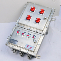 Enceinte antidéflagrante antidéflagrante d'acier inoxydable de boîte de distribution d'énergie d'enceinte antidéflagrante