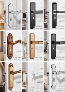 Vendita calda di lusso in acciaio inox <span class=keywords><strong>maniglia</strong></span> della <span class=keywords><strong>porta</strong></span> di sicurezza Villa casa solida <span class=keywords><strong>maniglia</strong></span> della <span class=keywords><strong>porta</strong></span> serratura Design a doppia <span class=keywords><strong>molla</strong></span> di tensione - Product Image 6