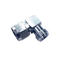 Connecteur R/A N prise mâle à jack femelle, adaptateur, 50 pièces