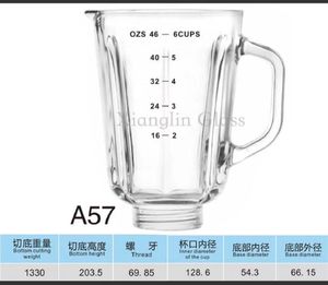<span class=keywords><strong>Blender</strong></span> Sanyo pour appareils électroménagers, pot en verre de 1,5 L, pièces de rechange pour mixeur Sanyo A57, pièces de rechange pour mixeur Sanyo - Product Image 2