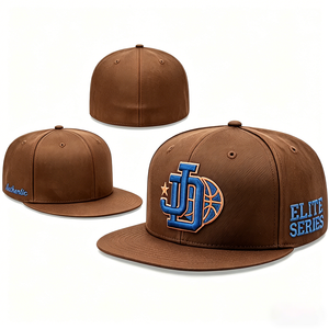 Gorra de Béisbol Personalizada con Logotipo Bordado, Gorra de Moda para Exteriores, Protección Solar, Visera Plana, Poliéster, Cierre Trasero Ajustable, 6 Paneles, Unisex - Product Image 4