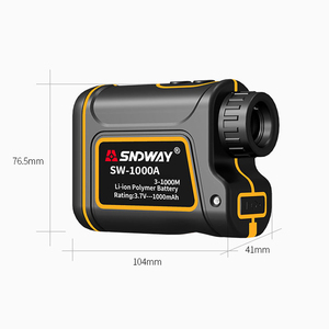 Telémetro Láser SUNWAY SW-1000A para Golf y Caza, 1000m, Batería Recargable de Iones de Litio, Aumento de 6.0x/7X, SW-1000A - Product Image 4