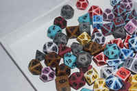 DND Dice Set Ancient RPG Dice for dugeon and Dragons(D & D) MTG Tabletop Role Playing Game Polyhedral 7-Die Dice Group