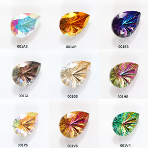 Thiên niên kỷ dưới tấm loạt Bán buôn giá Lê cắt K9 Tinh thể thủy tinh tự làm quần áo phụ kiện lỏng thạch - Product Image 2