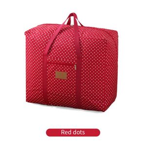 Sac de rangement pour vêtements et couettes de grande capacité pour la maison, en tissu Oxford, avec fermeture éclair, pour les voyages et l'organisation - Product Image 4