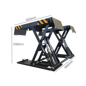 معدات صيانة مصاعد صغيرة من نوع مقص رفيع للغاية رافعات بدون فتحة لمصعد السيارة وصيانة رافعات الحفر - Product Image 5