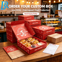 Boîtes à empanadas personnalisées avec logo, boîtes pour empanadas avec porte-sauce, emballage pour empanadas à 6 compartiments, emballage pour dumplings, boîte à sushis et tacos