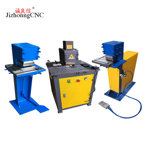 Máquina de biselado hidráulico JiZhongCnc personalizada, nueva condición para corte y corte de ángulo de Metal de hierro - Product Image 6