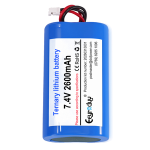 7.4V 2600mAh Oplaadbare NMC Batterijpakket voor Draagbare Medische Apparatuur, Elektrische Gereedschappen, Kleine Apparatuur, CE RoHS - Product Image 2