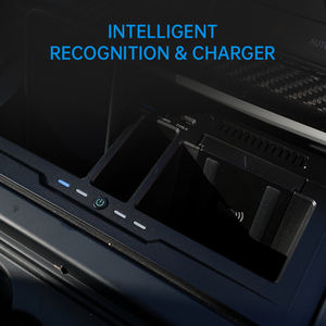 Cargador Inalámbrico para Auto CARSOUL, para <span class=keywords><strong>Land</strong></span> <span class=keywords><strong>Rover</strong></span> <span class=keywords><strong>DEFENDER</strong></span> 2020-2022, Volante a la Derecha/Izquierda, Manos Libres, Carga Rápida de 15W, Soporte para Teléfono Resistente al Fuego, 2 Años de Garantía - Product Image 2