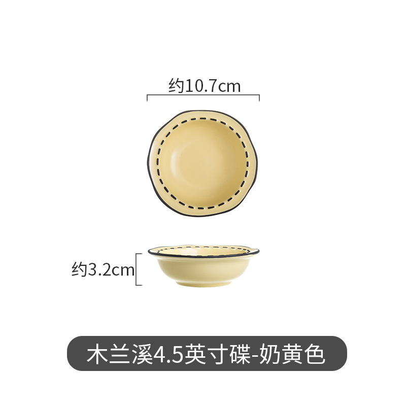 Plato crema mulan creek 45