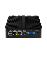 Computadora Industrial Portátil Intel Celeron J4125 de Cuatro Núcleos, Sin Ventilador, de Bajo Consumo, con el Mejor Precio, Compatible con Win7/8/10 y Linux Ubuntu