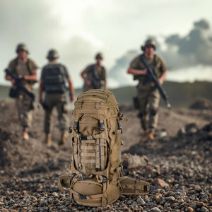 <span class=keywords><strong>Sac</strong></span> <span class=keywords><strong>à</strong></span> <span class=keywords><strong>Dos</strong></span> Tactique d'Expédition Extérieur <span class=keywords><strong>à</strong></span> Grande Capacité pour <span class=keywords><strong>Randonnée</strong></span>, Trekking et Camping, Imperméable et Durable, avec Cadre Externe ASTM - Product Image 3