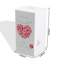 Boîte d'emballage en papier pour crème pour le visage, huile essentielle cosmétique, papier artistique personnalisé, feuille d'argent, vente chaude