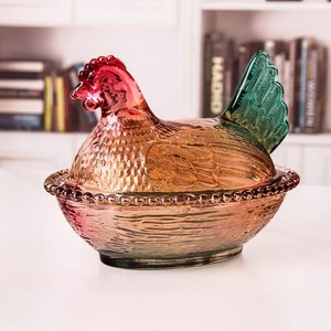 โหลแก้วใส่ขนมไก่สุดสร้างสรรค์สำหรับเก็บและภาชนะใส่อาหาร - Product Image 4