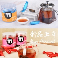 Thé noir Pu'er à la peau de mandarine pour la perte de poids, emballage en boîte, Chine