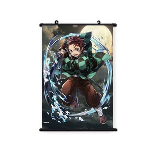 Striscioni appesi Anime personalizzati prezzo di fabbrica Poster di rotolo di tessuto da parete su misura per decorazioni per la casa Poster Anime murali Anime - Product Image 6