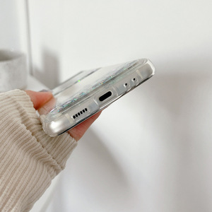 Fashion Cool Love Heart Glitter Quicksand custodia per telefono per Samsung Galaxy Z Flip <span class=keywords><strong>5</strong></span> Z Flip 4 ZFlip3 <span class=keywords><strong>Cover</strong></span> con paillettes liquide antiurto - Product Image 5