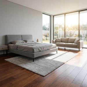Suelo <span class=keywords><strong>de</strong></span> <span class=keywords><strong>Madera</strong></span> <span class=keywords><strong>de</strong></span> <span class=keywords><strong>Arce</strong></span> con Diseño Moderno TAP & GO, Suelo <span class=keywords><strong>de</strong></span> <span class=keywords><strong>Madera</strong></span> HDF para Interiores <span class=keywords><strong>de</strong></span> Villas, Liso y Sólido, para Espacios Elegantes - Product Image 4