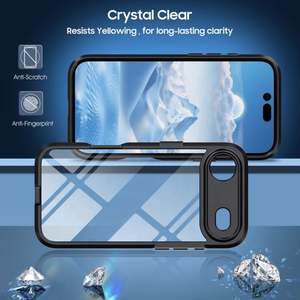 New Arrival High Quality Anti-Fall Acrylic+PC+TPU Clear Phone Protector with Shockproof and <b>Waterproof</b> for iPhone 17 Air - Product Image 2