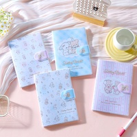 Carnet A5 avec couverture en PVC, fermeture magnétique, 76 feuilles, 80 g/m², illustration de menu alimentaire du jour, ligné, papeterie pour étudiants, vente en gros