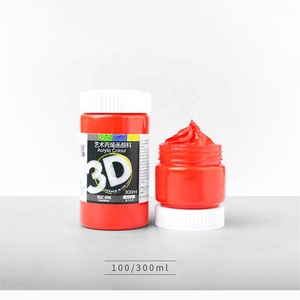 Pittura Acrilica <span class=keywords><strong>3D</strong></span> Chinjoo per Arte, Non Tossica, Multicolore, 300ml, Personalizzabile - Product Image 2
