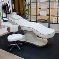 Évier de pédicure unique de style français avec chaise de pédicure spa tourbillon à jet avec chaise royale